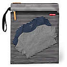 Alternate image 1 for SKIP*HOP&reg; Grab &amp; Go Wet/Dry Bag in Black/White