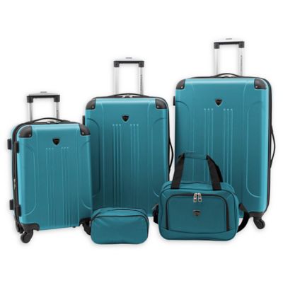 travelers club 6 piece expandable travel set