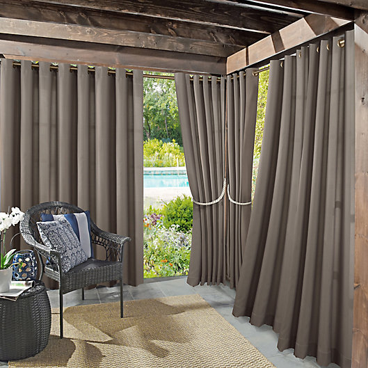Alternate image 1 for Sun Zero®Marlee Indoor/Outdoor Window Curtain Panel (Single)