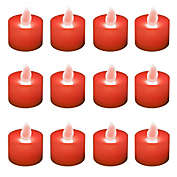 Large Creative Tealights Livy Red 