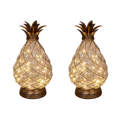 Pineapple Decorative Lights (Set of 2 