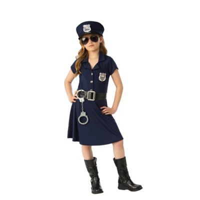 Police Officer Dress Child&#39;s Halloween Costume