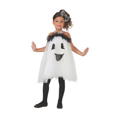 Ghost Tutu Dress Child&#39;s Halloween Costume