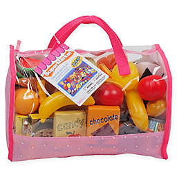 Gi-Go Toy 120-Piece Play Food Carry Bag Set