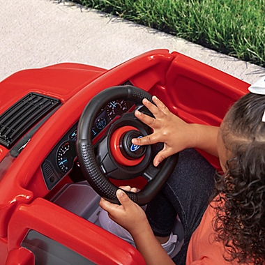 Step2&reg; Ford&reg; F150 Raptor&trade; 2-in-1 Ride-On in Red. View a larger version of this product image.