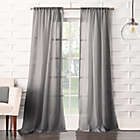 Alternate image 0 for No. 918&reg; Loudres 95-Inch Rod Pocket Semi-Sheer Window Curtain Panel in Grey (Single)