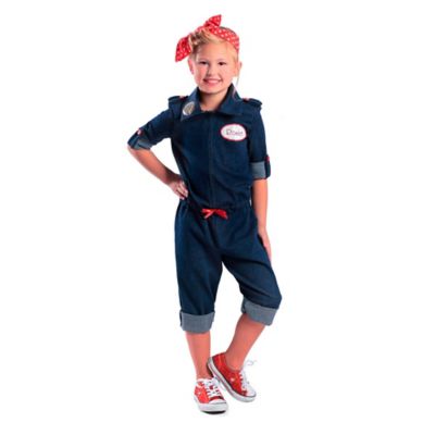 infant rosie the riveter costume