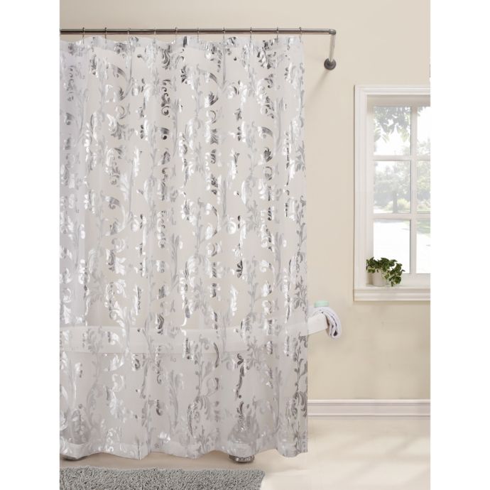 Talia 72-Inch x 72-Inch Shower Curtain | Bed Bath and Beyond Canada