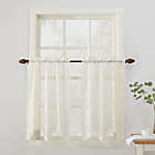 Alternate image 2 for No.918&reg; Alison Lace Scalloped Sheer 36-Inch Kitchen Window Curtain Tier Pair in Ivory