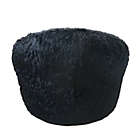 Alternate image 2 for Iron Cloud&trade; Faux Fur Upholstered Papasan Chair in Black