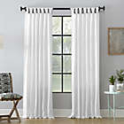 Alternate image 0 for Archaeo&reg; Washed Cotton 63-Inch Tab Top Window Curtain Panel in White (Single)