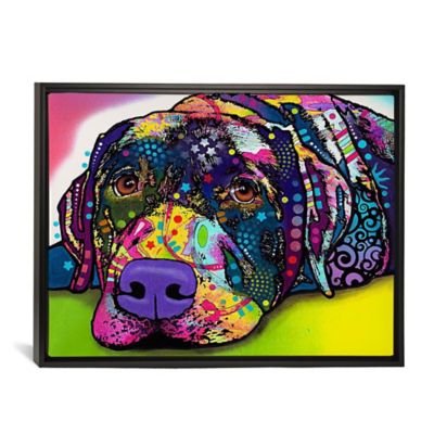 labrador canvas wall art