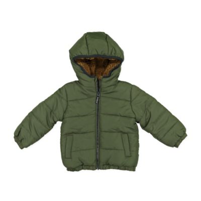 olive bubble jacket