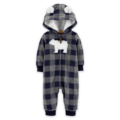 carters fleece jumpsuit