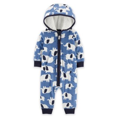 carters fleece jumpsuit