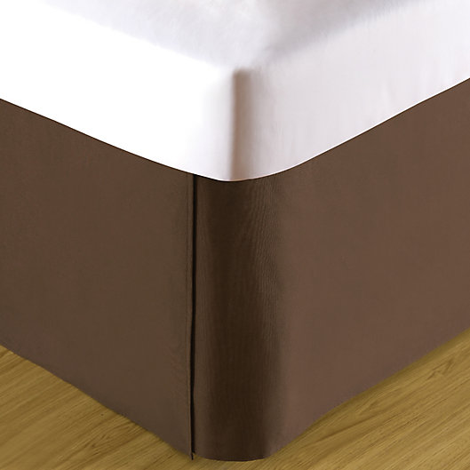 C F Home Cocoa Bed Skirt Bath, Bed Bath And Beyond Bed Skirts King