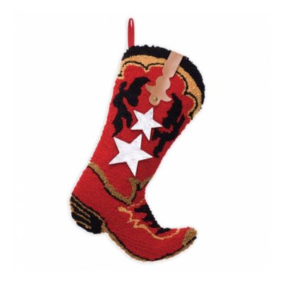 cowboy boot stocking