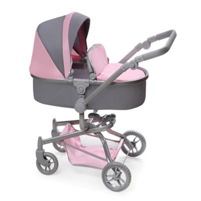 grey doll stroller