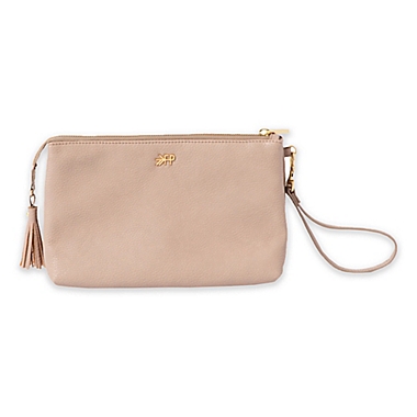 Freshly Picked Classic Zip Diaper Clutch in Mauve. View a larger version of this product image.