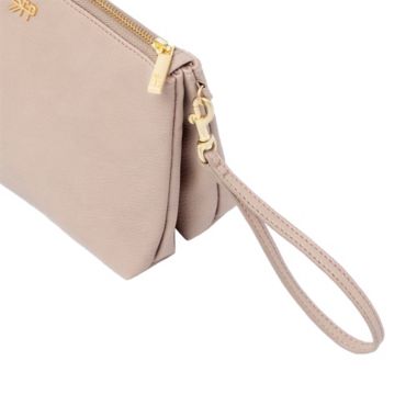 Freshly Picked Classic Zip Diaper Clutch in Mauve. View a larger version of this product image.