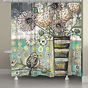 Laural Home&reg; Bird and Bouquet Shower Curtain
