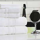 Alternate image 4 for Freshee&trade; Solid 6-Piece Towel Set in White