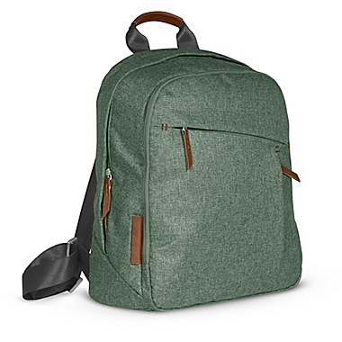 UPPAbaby&reg; Diaper Changing Backpack in Green Melange. View a larger version of this product image.