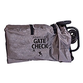 J.l. Childress Deluxe Gate Check Bag in Grey for Single/Double Strollers