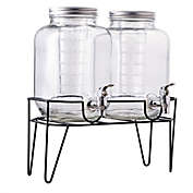 Style Setter Clifford 1-Gallon 3-Piece Beverage Dispenser Set