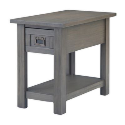 Rustic Grey End Tables Bed Bath Beyond, Grey Rustic Side Tables