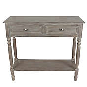 Decor Therapy Simplify 2-Drawer Console Table