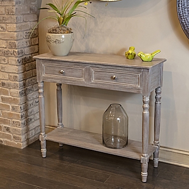 Decor Therapy Simplify 2-Drawer Console Table. View a larger version of this product image.