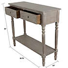 Alternate image 6 for Decor Therapy Simplify 2-Drawer Console Table