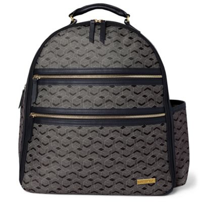 SKIP*HOP® Deco Saffiano Diaper Backpack 