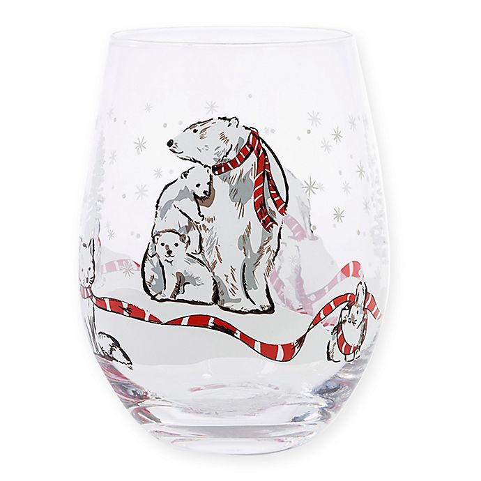 Saluki dog gift wine glasses