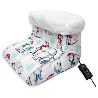 Micro Flannel® Heated Foot Warmer Bed Bath and Beyond Canada