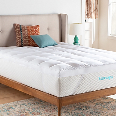 Linenspa Signature Collection Down Alternative Fiber Queen Mattress Topper. View a larger version of this product image.