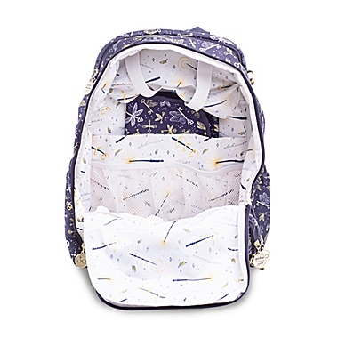 Ju-Ju-Be&reg; Harry Potter&trade; Be Zealous Flying Keys Diaper Backpack in Blue. View a larger version of this product image.