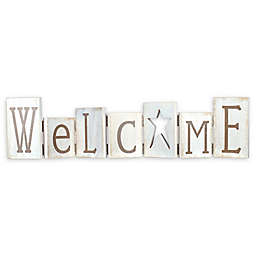 Malden® "Welcome" Hinged Love Letters in Distressed White