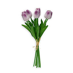 Elements 13-Inch Artificial Tulip Bouquet