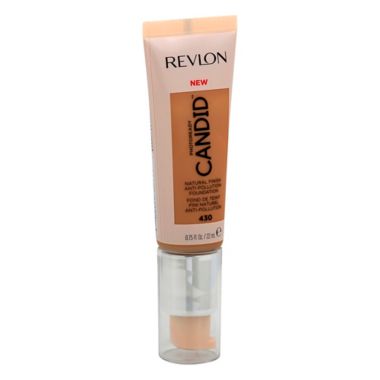 Revlon&reg; PhotoReady Candid&trade; Anti-Pollution Foundation in Honey Beige (430). View a larger version of this product image.