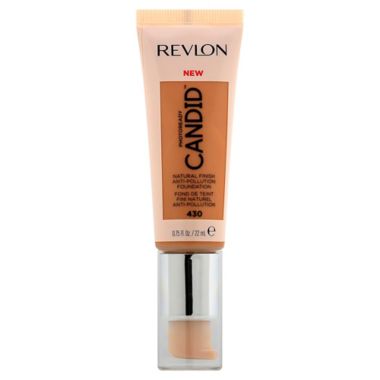 Revlon&reg; PhotoReady Candid&trade; Anti-Pollution Foundation in Honey Beige (430). View a larger version of this product image.
