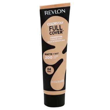 Revlon&reg; 1.0 oz. ColorStay&trade; Matte Full Cover&trade; Foundation in Nude (200). View a larger version of this product image.
