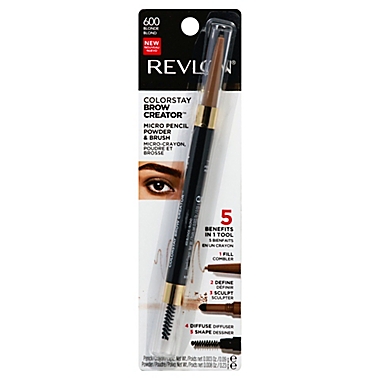 Revlon&reg; ColorStay Brow Creator&trade; Micro Pencil, Powder, and Brush in Blonde (600). View a larger version of this product image.