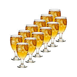 Libbey® Glass Goblet Party Glasses in Clear (Set of 12)