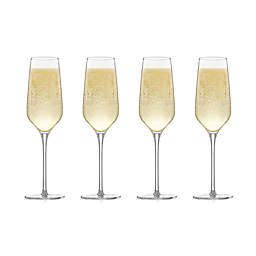 Libbey® Glass Signature Greenwich Champagne Flutes (Set of 4)
