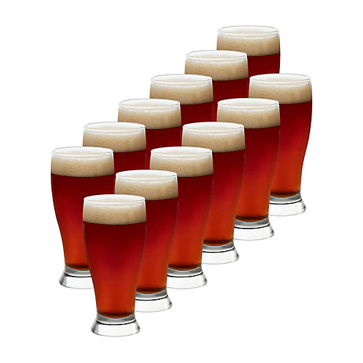 Alternate image 1 for Libbey® Glass Beer Pub Glasses in Clear (Set of 12)