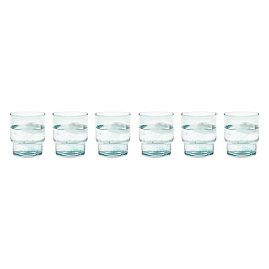 Libbey&reg; Glass Prologue Haze Double Old Fashioned Glasses in Misty Blue (Set of 6). View a larger version of this product image.