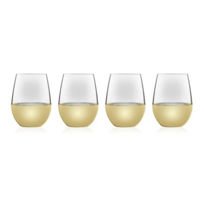 Libbey&reg; Signature All-Purpose Stemless Wine Glasses (Set of 4)