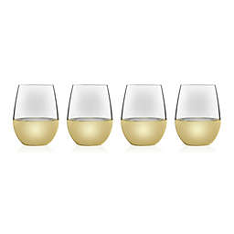 Libbey® Signature All-Purpose Stemless Wine Glasses (Set of 4)